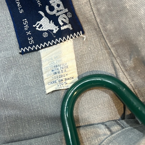 Vintage 90’s Wrangler Brushpopper Western Button Down Gray Shirt 15 1/2 x 35 - Picture 13 of 13